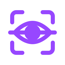 홍채 스캔 icon
