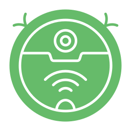 Robot vacuum icon