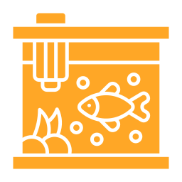 Аквариум для рыбы иконка