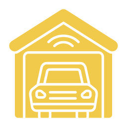 garage intelligente icona