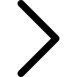 flecha correcta icono