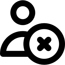 사용자 제거 icon