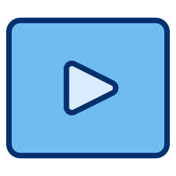 riproduzione video icona