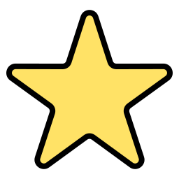 ocena w skali gwiazdkowej ikona