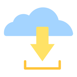 cloud herunterladen icon