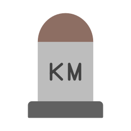 Kilometer icon