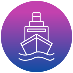 Cruise ship icon