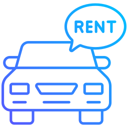 Car rental icon