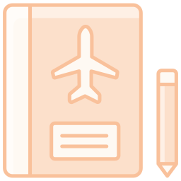 Travel journal icon