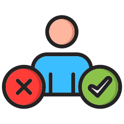 Decision making icon