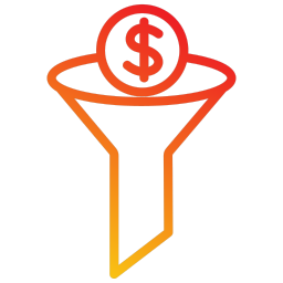 Sales funnel icon