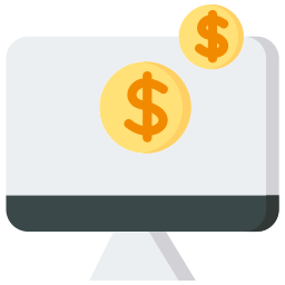 Online payment icon