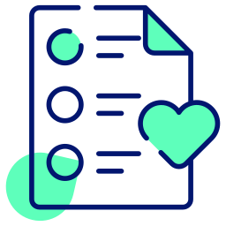 Wishlist heart icon