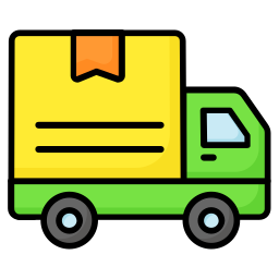 furgoneta de carga icono