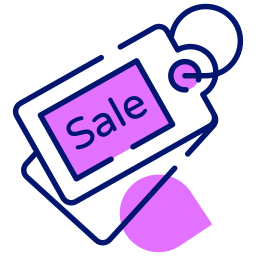 Sale tag icon