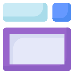 Web layout icon