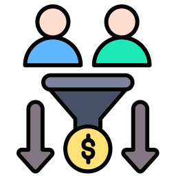 taux de conversion Icône