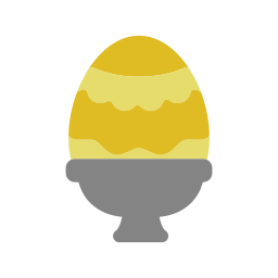 distintivo dell'uovo icona