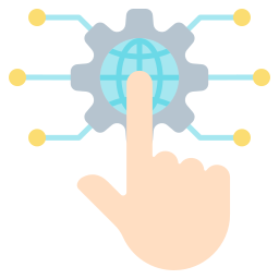 Digital transformation icon