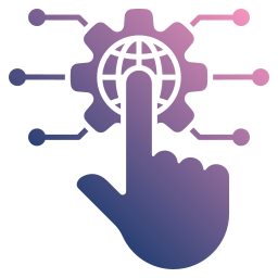 Digital transformation icon