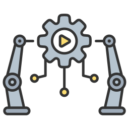 automatización robótica de procesos icono