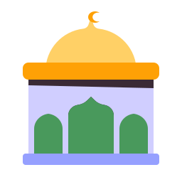 Mosque address icon