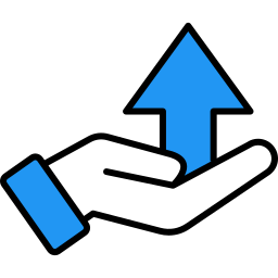 croissance Icône