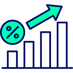 croissance Icône