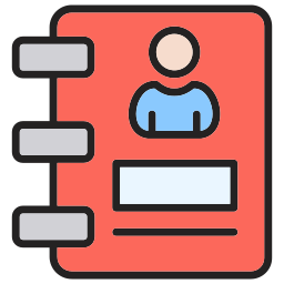 Contact book icon