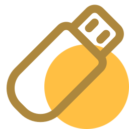 Flash disk icon