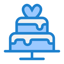 Wedding cake icon