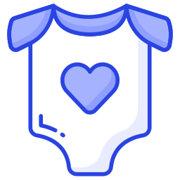 Baby romper icon