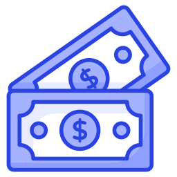 Currency notes icon