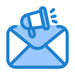 Mail marketing icon