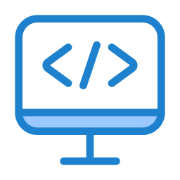 Web coding icon