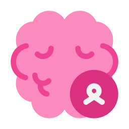 Brain cancer icon
