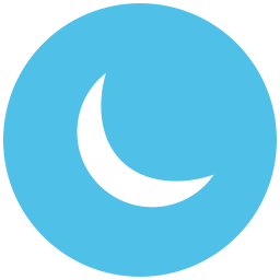 Baby moon icon