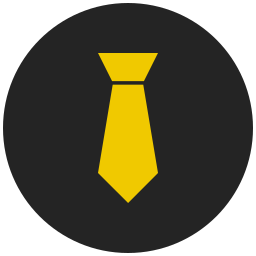 Business tie icon