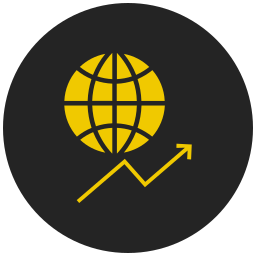 wereldwijde markt icoon