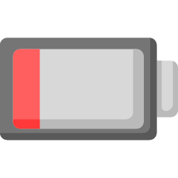 lage batterij icoon