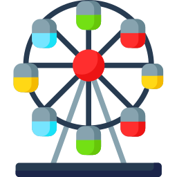 Ferris wheels icon