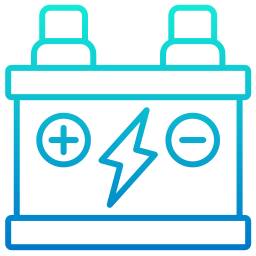 pile au lithium Icône