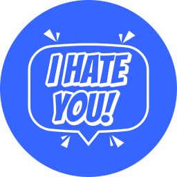 Hate you icon