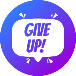 Give up icon