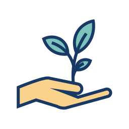 Donate plant icon