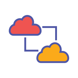 computación en la nube icono