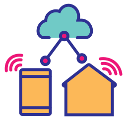 Cloud network icon