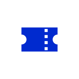 Cinema ticket icon