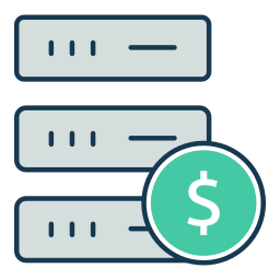 financiële database icoon