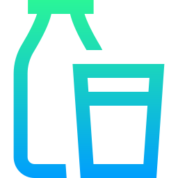 intolérants au lactose Icône